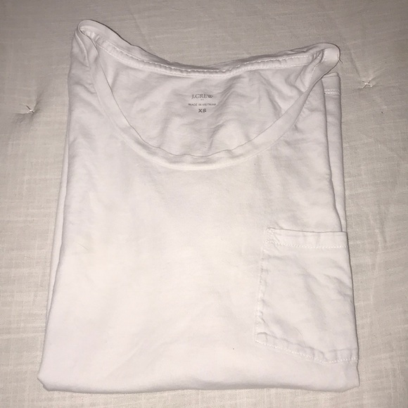 White J.Crew t-shirt - Picture 1 of 3